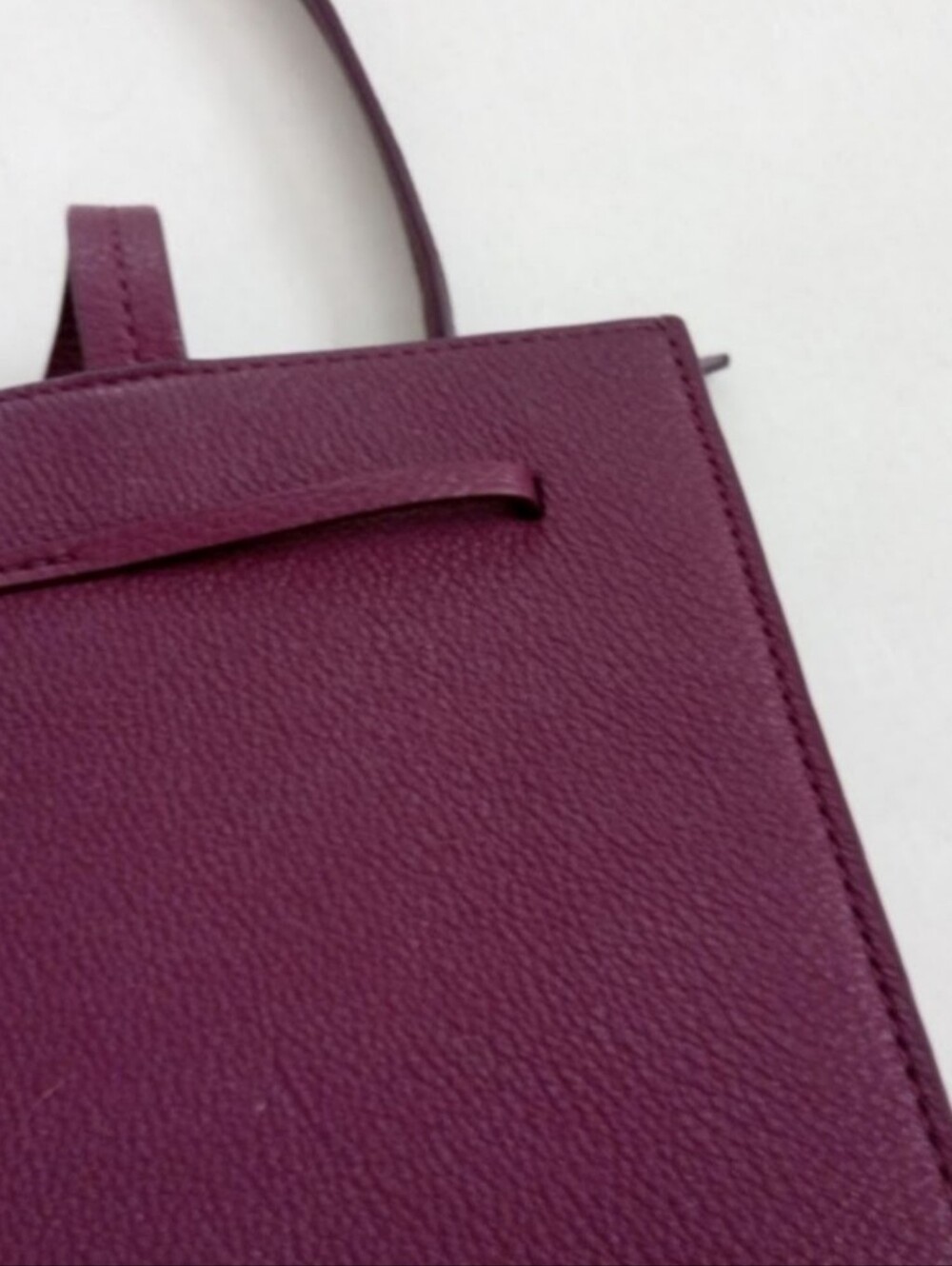 Kate Spade mulberry color pebbled leather tote purse with tassel details - Picture 8 of 11